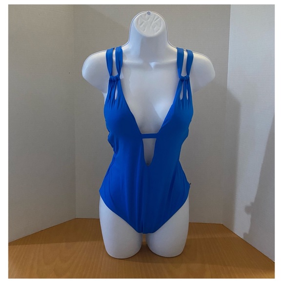 NWOT BECCA Skylar Color Code One-Piece Swimsuit - Picture 6 of 9